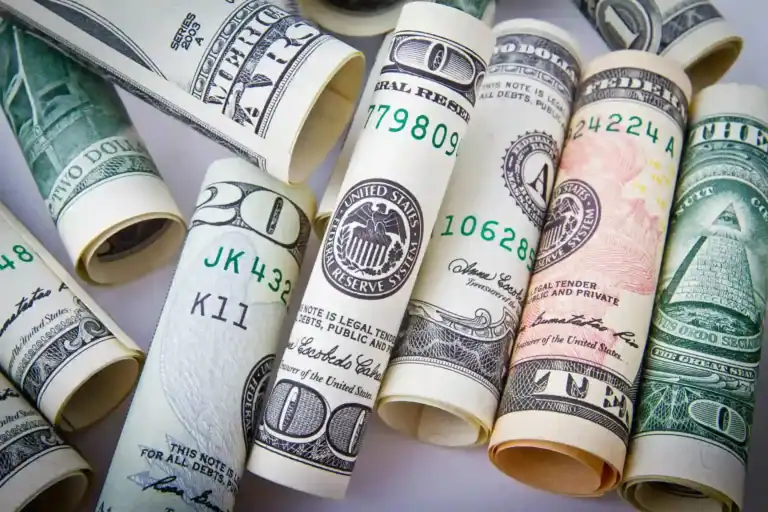 Dollar Debasement Connoted By Different Dollar Bills