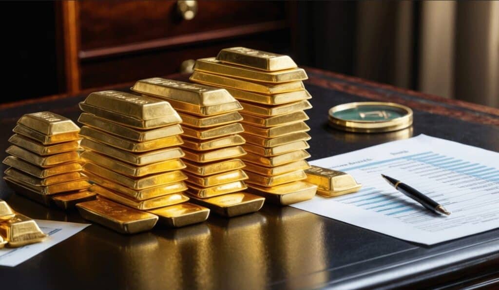 Gold Bars Against Inflation